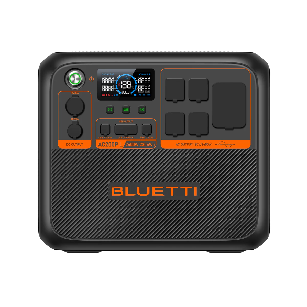 BLUETTI AC200P L Portable Power Station | 2,400W 2,304Wh