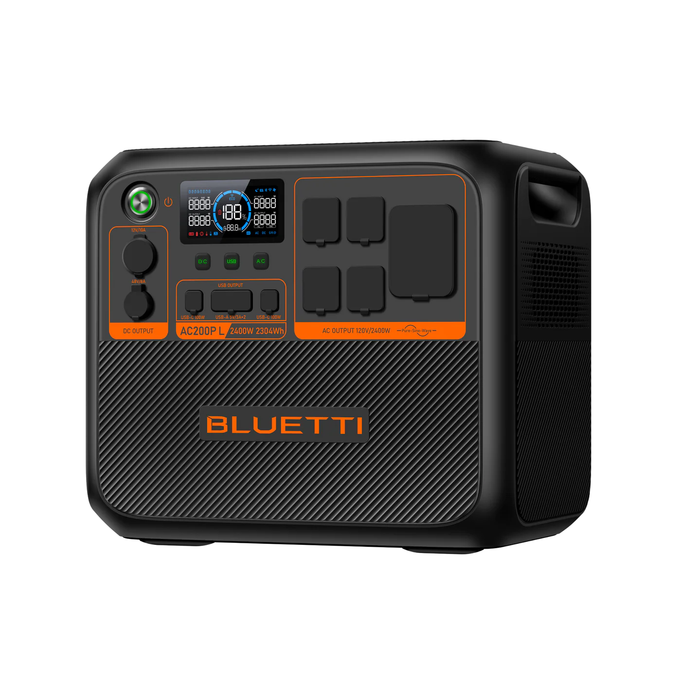 BLUETTI AC200P L Portable Power Station | 2,400W 2,304Wh