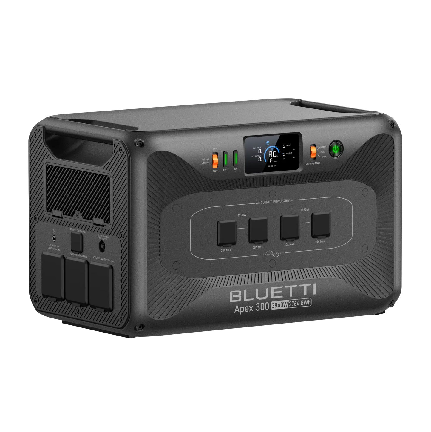 BLUETTI Apex 300 Portable Power Station | 3,840W 2,764.8Wh